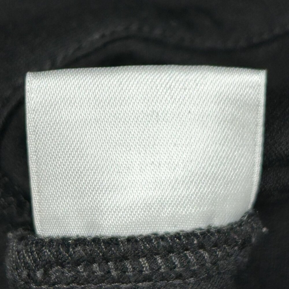 Eileen Fisher Jacket Womens L Black Asymmetrical Zip Ponte Knit Moto Italian - Picture 5 of 11